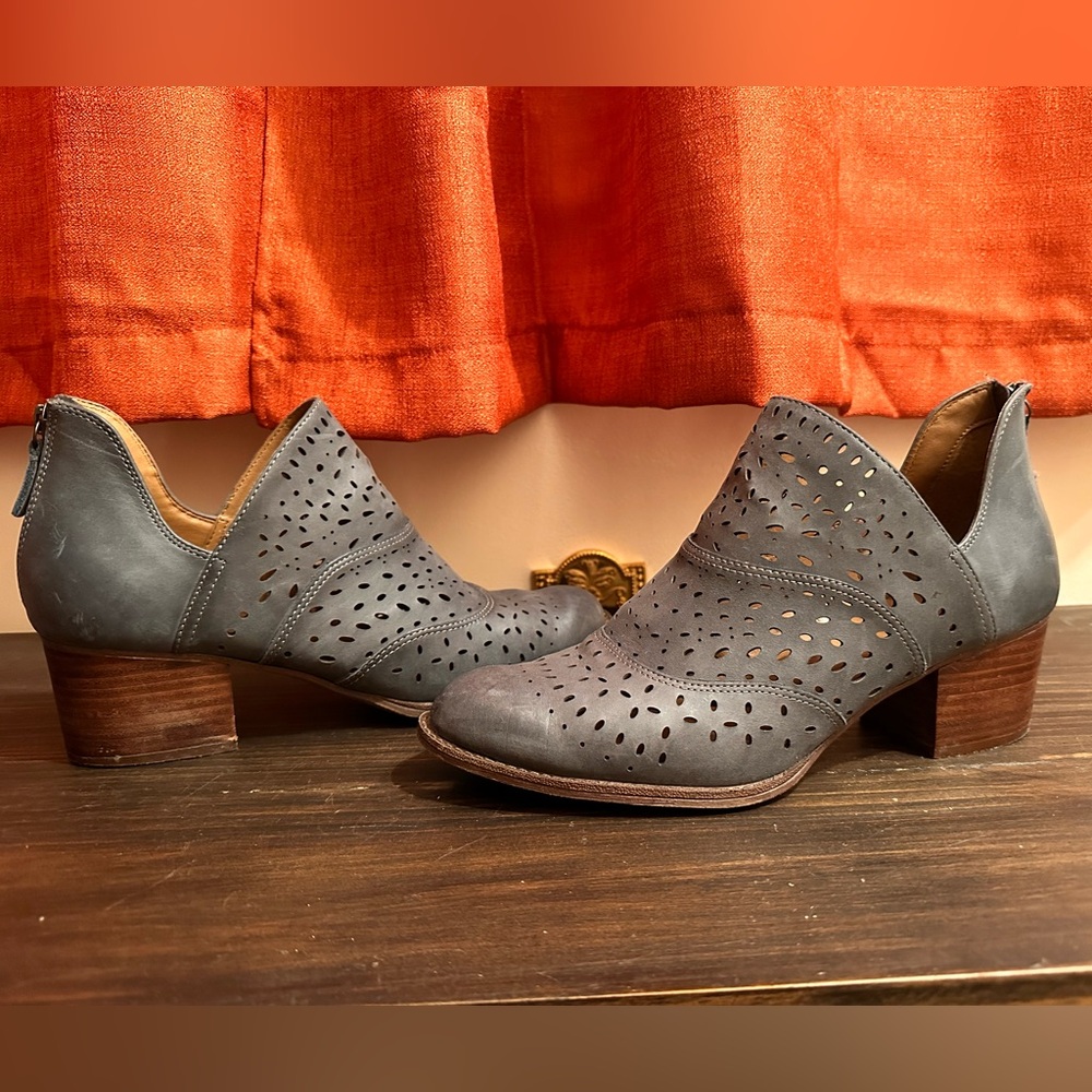 Sofft Slate Blue Booties